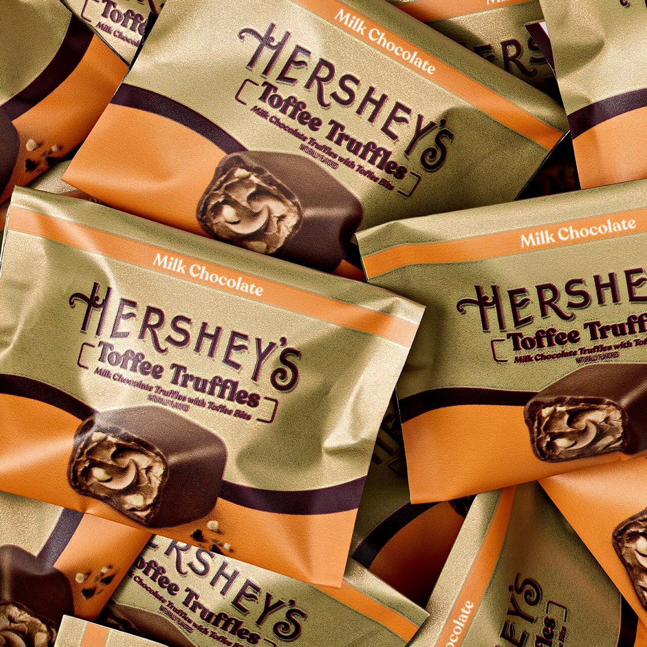 HERSHEY’S Toffee Truffles Candy Bag, 9 oz - THE HERSHEY COMPANY